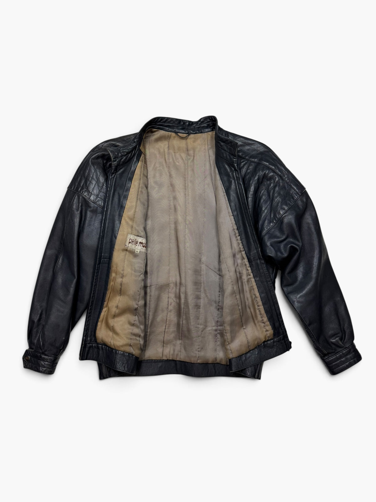 Vintage Aviator Leather Jacket