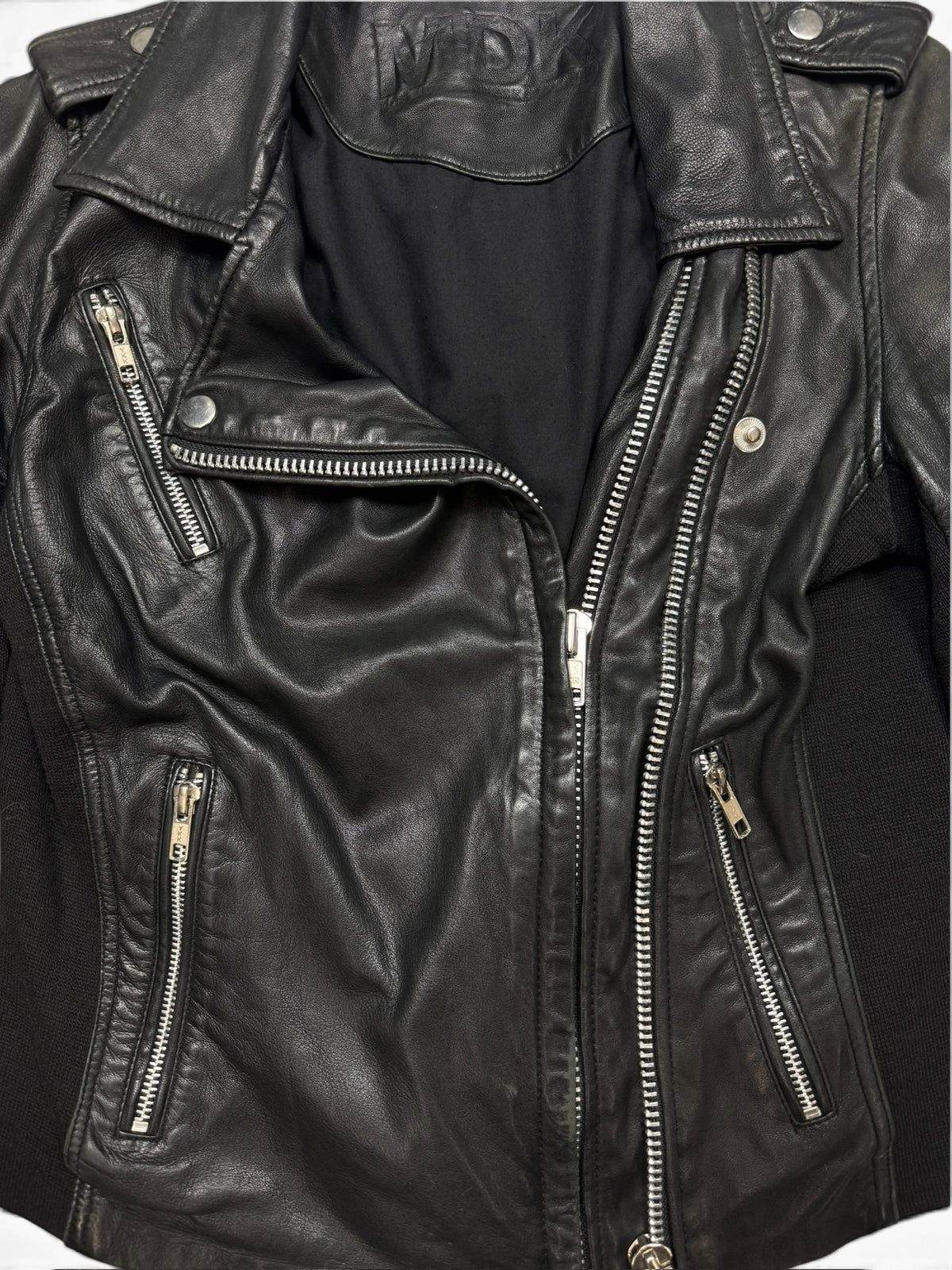 Vintage Moto Leather Jacket